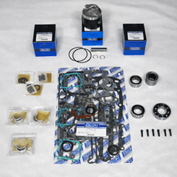 Powerhead Rebuild Kit .030 Over 3.405 Bore Fits Force 75Hp 3 Cylinder 2-Stroke 1996–1998 Top Guided
