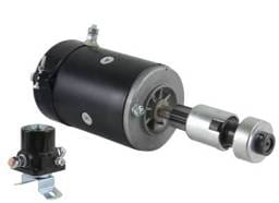 New 6V Starter And Drive With Solenoid Compatible With Ford 2N 1939-52 12323155 12336880 U938