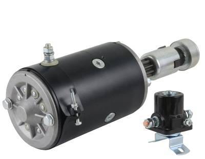New 6V Starter And Drive With Solenoid Compatible With Ford 9N By Part Numbers 12323155 8N11001 thumbnail 6