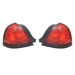 New Left And Right Tail Lights Compatible With Ford Crown Victoria Lx 2000-2008 Fo2800160 8W7z13405a