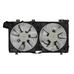 New Dual Radiator And Condenser Fan Compatible With Subaru Legacy 2.5L 2015-2016 45121Al02a