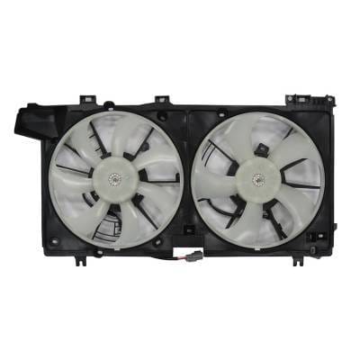 New Dual Radiator And Condenser Fan Compatible With Subaru Outback 2.5L 2015-2016 45121Al02a