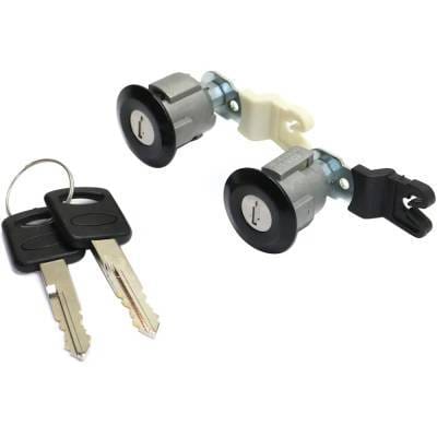 New Black Door Lock Cylinder Compatible With Ford E-150 Chateau 8 Cyl 5.4L Explorer Eddie Bauer 6 thumbnail 3