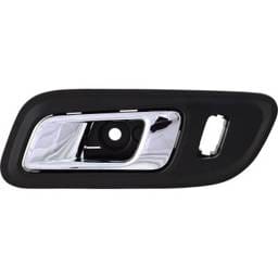 Front Left (Driver Side) Interior Door Handle Compatible With 2013-2019 Ford Taurus Chrome Lever
