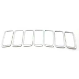 New Center Grille Trim Compatible With Jeep Grand Cherokee Summit Grand Cherokee 75Th Anniversary