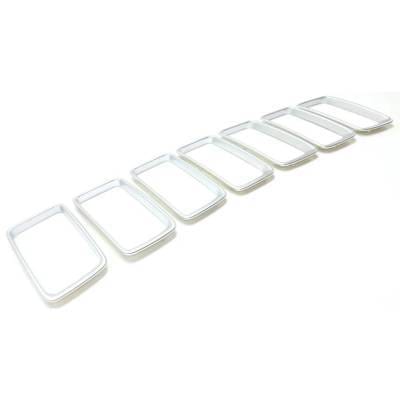 New Center Grille Trim Compatible With Jeep Grand Cherokee Summit Grand Cherokee 75Th Anniversary thumbnail 3