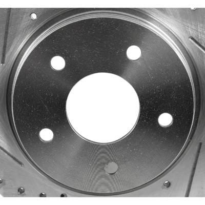 New Cross-Drilled Brake Disc Compatible With Chrysler Dodge Grand Caravan Sxt 6 Cyl 4.0L Grand thumbnail 13