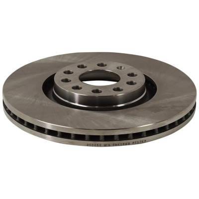 New Left Front Brake Disc Compatible With Audi A4 Quattro Avant 4 Cyl 1.8L Allroad Quattro Base 6 thumbnail 7