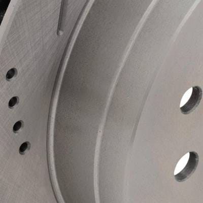 New Cross-Drilled And Slotted Brake Disc Compatible With Lexus Toyota 4Runner Sport 8 Cyl 4.7L thumbnail 7
