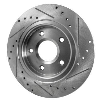 New Cross-Drilled Brake Disc Compatible With Chrysler Dodge Grand Caravan Crew 6 Cyl 3.6L Grand thumbnail 5