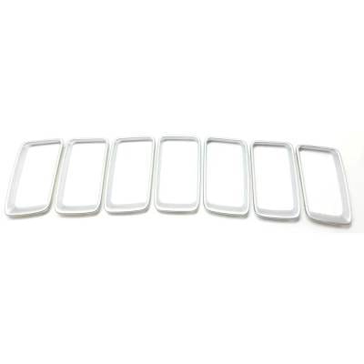 New Center Grille Trim Compatible With Jeep Grand Cherokee 75Th Anniversary Grand Cherokee Limited