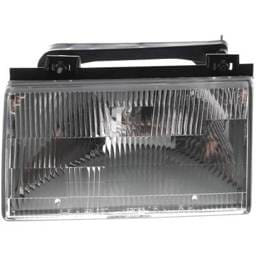 Headlight Compatible With 1988-1991 Ford Tempo Topa Left Driver Side Mercury Topaz Replaces
