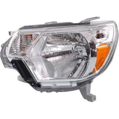 Headlight Compatible With 2012-2015 Toyota Tacoma 2.7L 4.0L I4 Left Driver Side Halogen Rept100376q