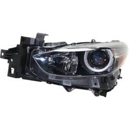 Headlight Compatible With 2017-2018 Mazda 3 3 Sport 2.0L 2.5L I4 Pe-Vps Py-Vps Left Driver Side