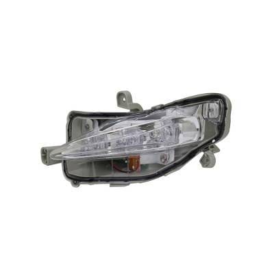 New Driver Side Daytime Running Light Fits Toyota Corolla Le 2017-2018 To2562102 thumbnail 2
