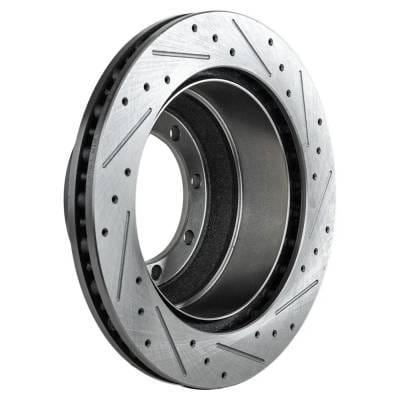 New Cross-Drilled Brake Disc Compatible With Ford F-250 Super Duty Platinum 8 Cyl 6.7L F-250 Super thumbnail 9