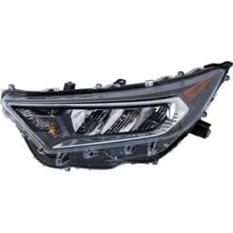 Headlight Compatible With 2019-2021 Toyota Rav4 2.5L I4 A25a-Fks A25a-Fxs Left Driver Side Led