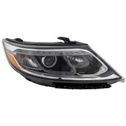 Headlight Compatible With 2014-2015 Kia Sorento 2.4L 3.3L I4 Right Passenger Side Halogen