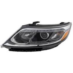 Headlight Compatible With 2014-2015 Kia Sorento 2.4L 3.3L I4 Left Driver Side Halogen Repk100164q