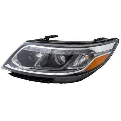 Headlight Compatible With 2014-2015 Kia Sorento 2.4L 3.3L I4 Left Driver Side Halogen Repk100164q thumbnail 5