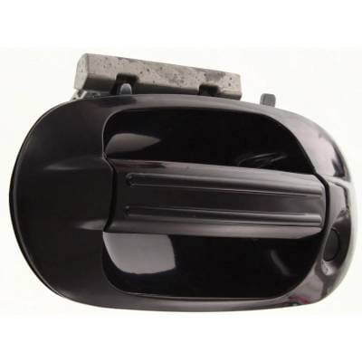 Front Driver Side Exterior Door Handle Compatible With 2003-2017 Ford Expedition Smooth Black With thumbnail 3