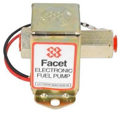 New 12V Facet Solid State Fuel Pump Compatible With 1.5-2.5Psi Carbureted Engines Facet 40163 thumbnail 2