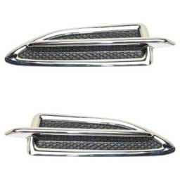New Pair Of Fender Molding Compatible With Ford Escape Titanium 2014 For Models With Production Date