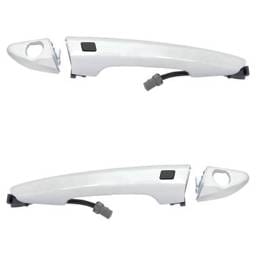 Front Left Driver And Right Passenger Exterior Door Handle Compatible With 2015-2019 Hyundai Sonata