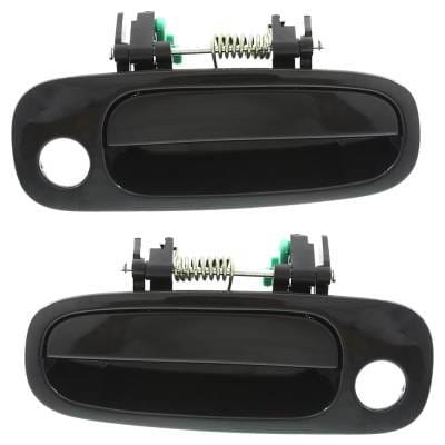 Front Driver And Passenger Side Exterior Door Handle Compatible With 2004-2006 Scion Xb Primed