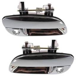 Front Left Driver And Right Passenger Exterior Door Handle Compatible With 2001-2006 Hyundai Elantra