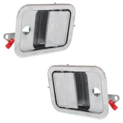 Front Left Driver And Right Passenger Exterior Door Handle Compatible With 1991-2009 Freightliner thumbnail 5