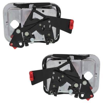Front Driver And Passenger Side Exterior Door Handle Compatible With 2003-2014 Freightliner Coronado thumbnail 9