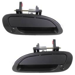 Front Driver And Passenger Side Exterior Door Handle Compatible With 1998-2002 Honda Accord Primed