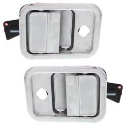 Front Left And Right Exterior Door Handle Compatible With 2003-2014 Freightliner Condor Freightliner