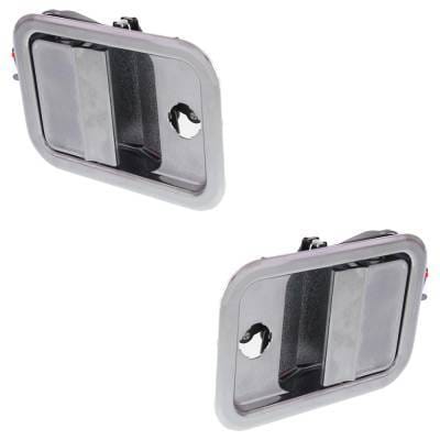 Front Driver And Passenger Side Exterior Door Handle Compatible With 2003-2014 Freightliner Argosy thumbnail 3