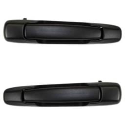 Front Driver And Passenger Side Exterior Door Handle Compatible With 1998-2002 Subaru Forester
