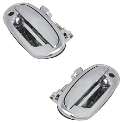 Front Left Driver And Right Passenger Exterior Door Handle Compatible With 1997-2004 Ford Expedition thumbnail 3