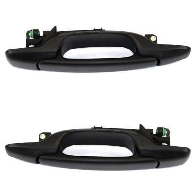 Front Driver And Passenger Side Exterior Door Handle Compatible With 1998-2002 Subaru Forester thumbnail 4