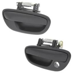 Front Driver And Passenger Side Exterior Door Handle Compatible With 2005-2009 Subaru Outback Subaru