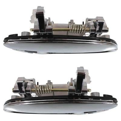 Front Driver And Passenger Side Exterior Door Handle Compatible With 2001-2006 Hyundai Elantra thumbnail 7