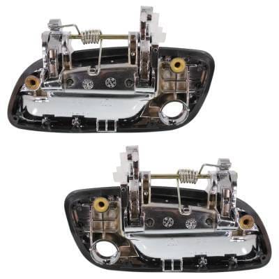 Front Driver And Passenger Side Exterior Door Handle Compatible With 2001-2006 Hyundai Elantra thumbnail 9