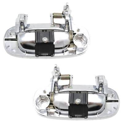 Front Left Driver And Right Passenger Exterior Door Handle Compatible With 1994-2002 Dodge Ram thumbnail 9