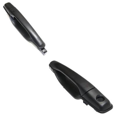 Front Left Driver And Right Passenger Exterior Door Handle Compatible With 2004-2012 Mitsubishi thumbnail 3