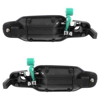 Front Driver And Passenger Side Exterior Door Handle Compatible With 2003-2009 Kia Sorento Chrome thumbnail 9