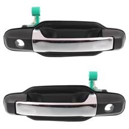 Front Left Driver And Right Passenger Exterior Door Handle Compatible With 2003-2009 Kia Sorento