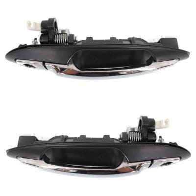 Front Left Driver And Right Passenger Exterior Door Handle Compatible With 2001-2006 Kia Magentis thumbnail 7
