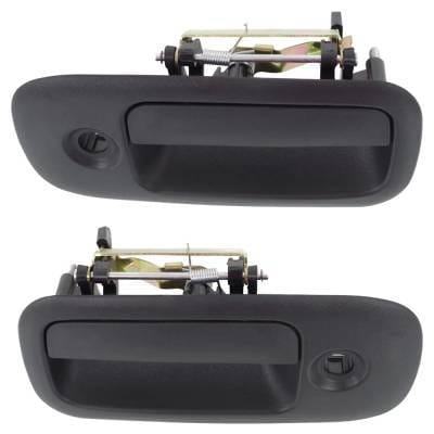 Front Driver And Passenger Side Exterior Door Handle Compatible With 2010-2023 Gmc Savana Textured thumbnail 7