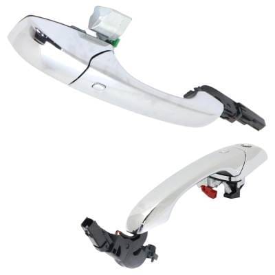 Front Driver And Passenger Side Exterior Door Handle Compatible With 2011-2022 Dodge Durango Jeep thumbnail 5