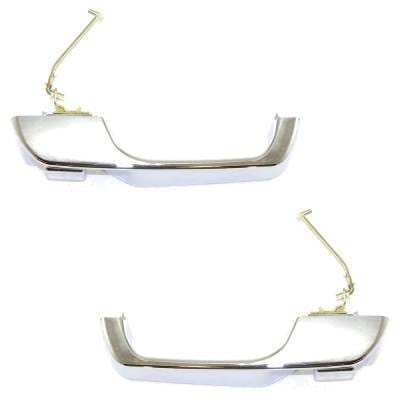 Front Driver And Passenger Side Exterior Door Handle Compatible With 1993-1998 Jeep Grand Cherokee thumbnail 11