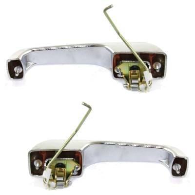 Front Left Driver And Right Passenger Exterior Door Handle Compatible With 1993-1998 Jeep Grand thumbnail 5